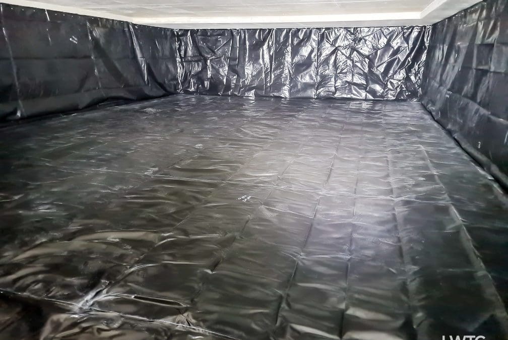 Installation of Water Tank Liner – Kingston, ACT