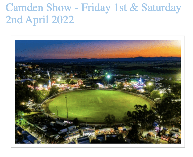 Web Image 136th Camden Show